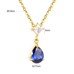 271AI - Collier goutte o.z...