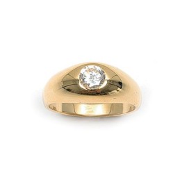 5247POR-58 Bague jonc oz T58