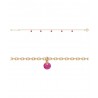 Bracelet Pampilles o.z rubis