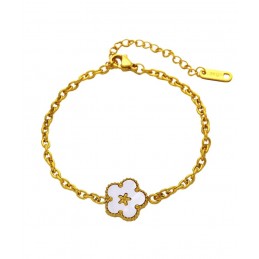 Bracelet Fleur blanche,...