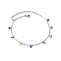 Bracelet pampilles verre...