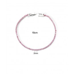 Bracelet strass roses,...