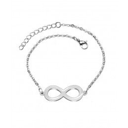 Bracelet Infini, acier...