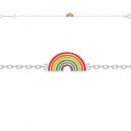 Bracelet arc en ciel