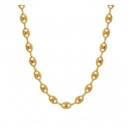 Collier maillons grains de...