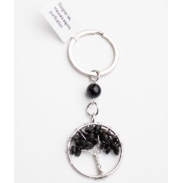 112-OB Arbre de vie Obsidienne